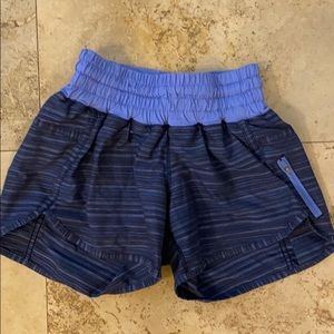 Lululemon Shorts..fun stripes! Great Condition!